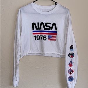 ✨50% OFF✨ nasa cropped tshirt